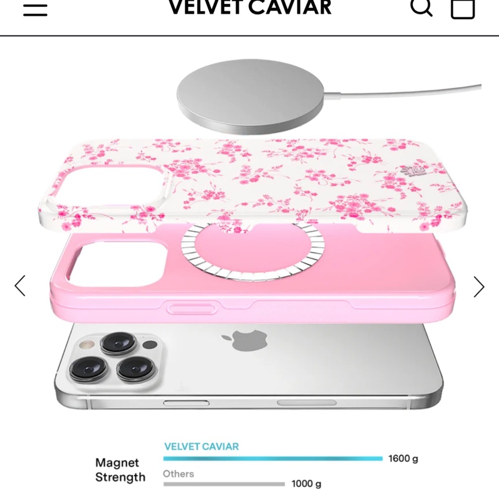 French Rose Phone Case - Picture 3 of 3